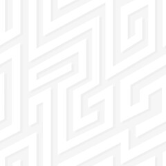 Spiral maze seamless pattern