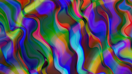 Fototapeta na wymiar abstract colorful twirl wave background 4k. abstract wave gradient stripes.