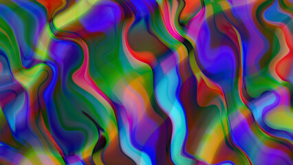 abstract colorful twirl wave background 4k. abstract wave gradient stripes.