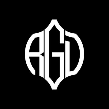 RGD letter logo. RGD best black background vector image. RGD Monogram logo design for entrepreneur and business.
