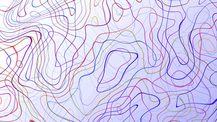 abstract line wave background animation. abstract geometric particle line wave background.