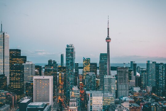 Toronto At Dusk