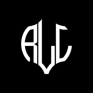 RLL letter logo. RLL best black background vector image. RLL Monogram logo design for entrepreneur and business.
