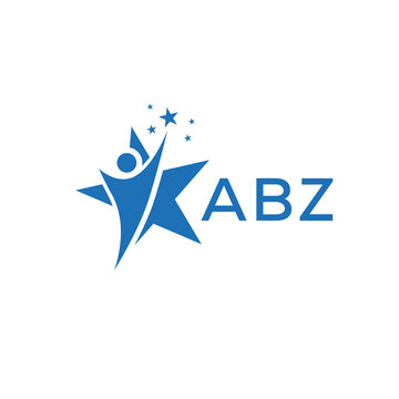 ABZ Letter logo  white background .ABZ Business finance logo design vector image  in illustrator .ABZ  letter logo design for entrepreneur and business.
