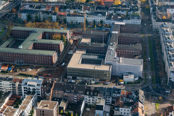 view of the city of Düsseldorf