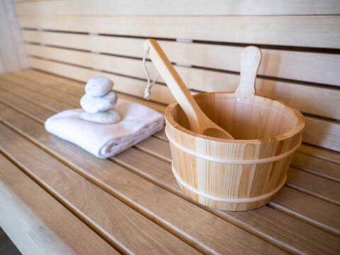 sauna int&eacute;rieur et accessoires 