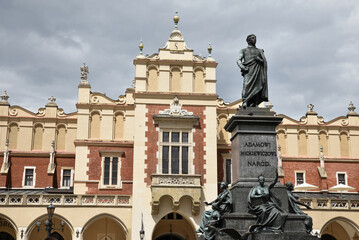  Monuments de la Grand Place de Cracovie. Pologne