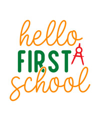 BACK TO SCHOOL SVG DESIGN