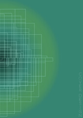 Minimal Minimal Geometric Vector Poster Design with Lines and Gradient Colorful Circles. Collection of Abstract Backgrounds for Covers, Flyers, Templates, Booklets, Cards, Brochures, Branding, etc.