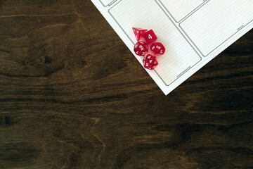 dice for RPG game