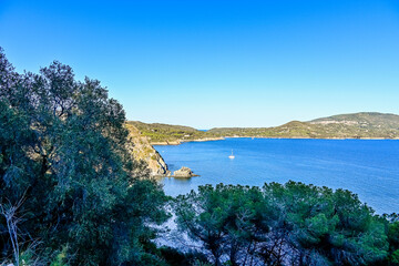 Capoliveri, Norsi, Elba, Bucht, Golfo Stella, Capo Norsi, Felsen, Strand, Küste, Küstenstrasse,...