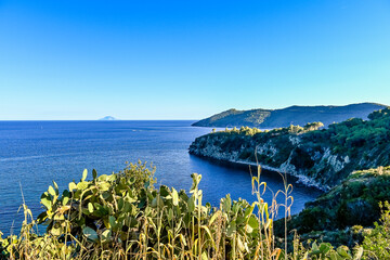 Capoliveri, Norsi, Elba, Bucht, Golfo Stella, Capo Norsi, Felsen, Strand, Küste, Küstenstrasse,...