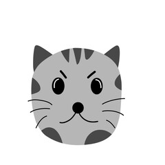 Cat cute vector, Cat day, Cat elements, Cat love, Cat lovers