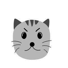 Cat cute vector, Cat day, Cat elements, Cat love, Cat lovers