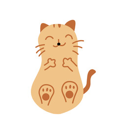 Cat cute vector, Cat day, Cat elements, Cat love, Cat lovers