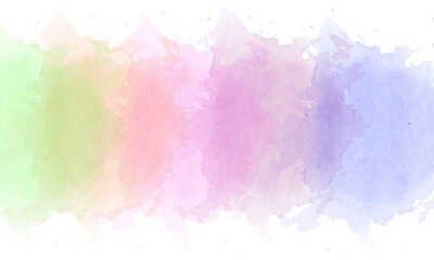background brushes lined up and various colors