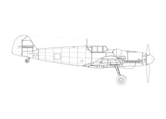Me-109, caza clásico de hélice