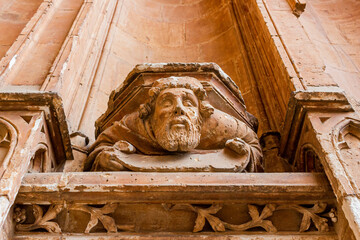 stone statue on cathedral © Robert