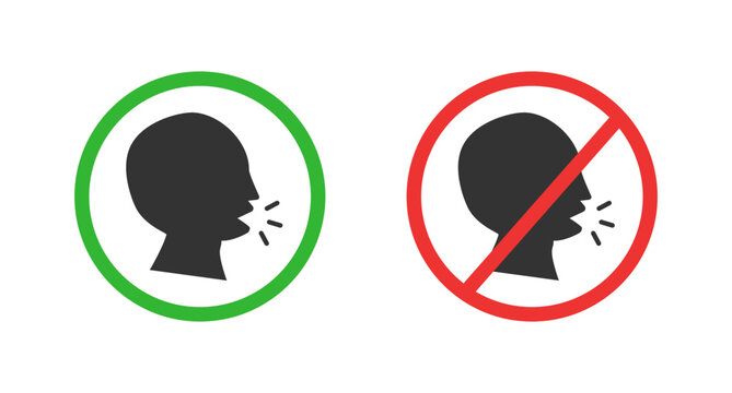No Talking Sign Images – Browse 18,862 Stock Photos, Vectors, and Video |  Adobe Stock