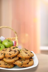 Set of sweet biscuits, food concept