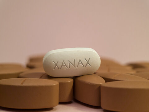 Xanax Alprazolam pill