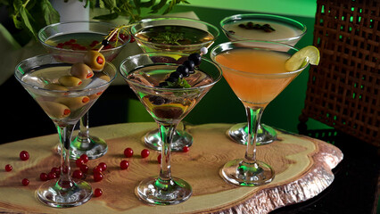 cocktail in the bar