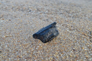 Fototapeta na wymiar stone on the beach