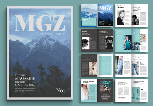 Magazine Brochure Layout