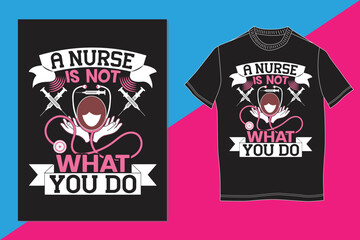 Clothing nurse t shirt design