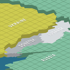 ukraine and russian conflict maps