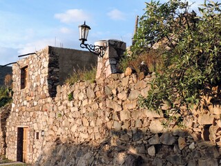 old stone wall