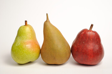 Three Types of Pears
