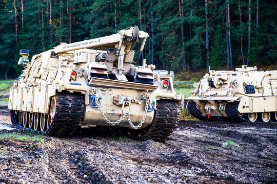 Pabrade/Lithuania October 21, 2019
The M88 Recovery Vehicle is one of the largest armored recovery vehicles (ARV) currently in use by United States Armed Forces.
