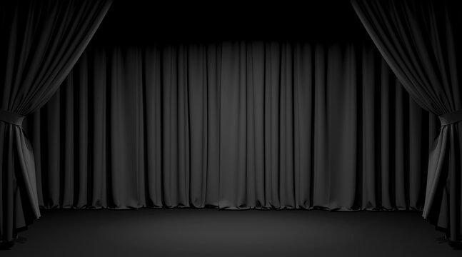 Black Curtain Vector Art Icons and Graphics for Free Download