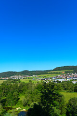 Panoramaansicht Mühlheim an der Donau (Landkreis Tuttlingen) in Baden-Württemberg