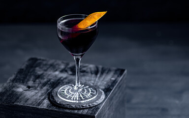 A Rum and Port Cocktail