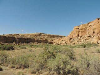 landscape of the mountains