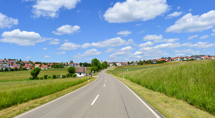 K7149 zwischen Heidenstadt/Nusplingen und Hartheim/Meßstetten  im Zollernalbkreis in...