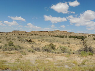 landscape with sky and clouds