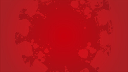 Abstract rough red gradient background.