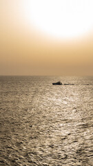 warm sunset light in Menorca - 520910101