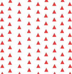 vector abstract red small triangle pattern fabric