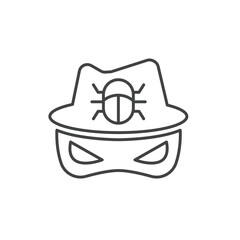 hacker icons  symbol vector elements for infographic web