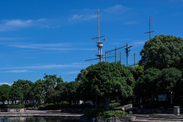 Obraz premium 三笠公園の夏