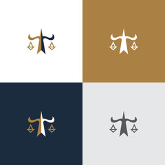 law. firm. attorney logo design