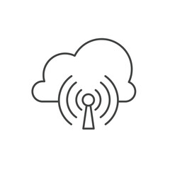 cloud computing icons  symbol vector elements for infographic web