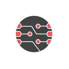 technology icons  symbol vector elements for infographic web