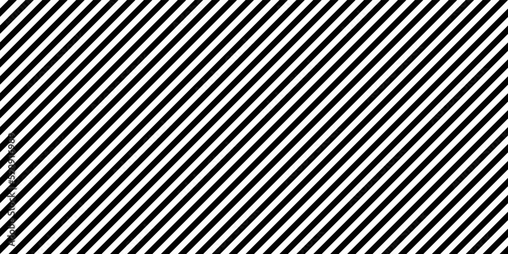Poster Background pattern seamless diagonal stripe abstract Black and white.