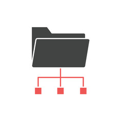 Data Technology Services icons  symbol vector elements for infographic web