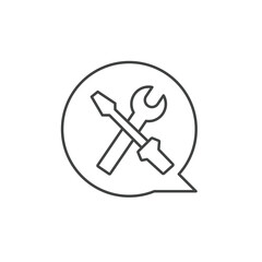 service icons  symbol vector elements for infographic web